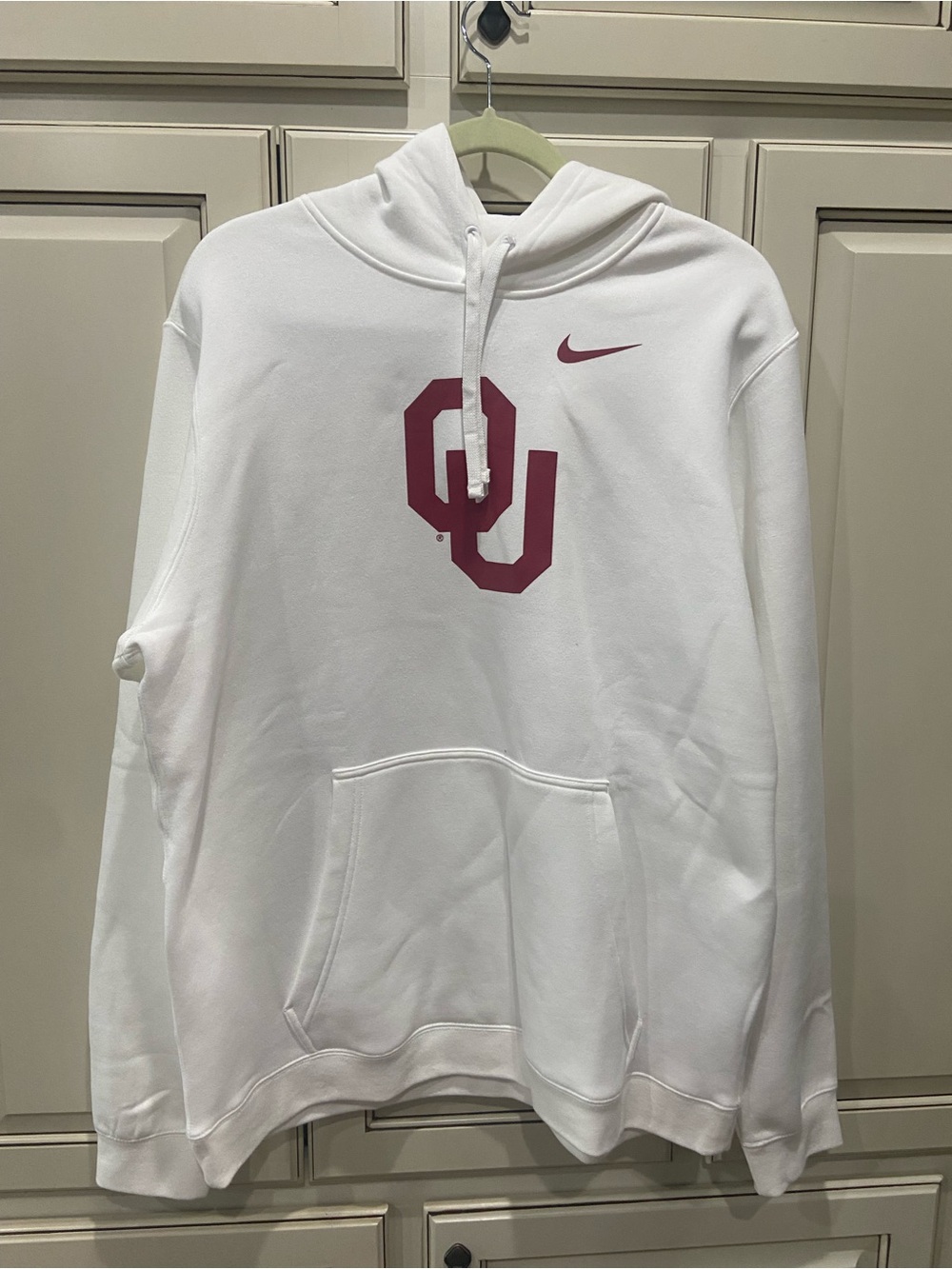 Nike White OU Oklahoma Hoodie NWT